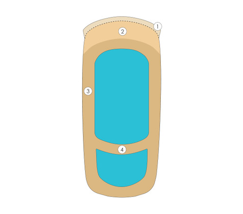 Lucille women's hair replacement system