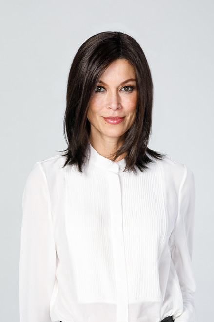 Top Coverage 12" synthetic hair topper