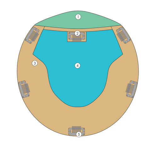 Juliette 12" women's hair replacement