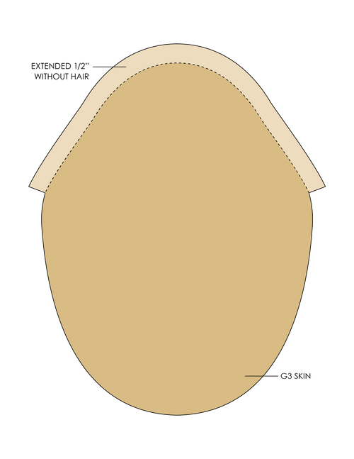 Marc men's hair replacement system